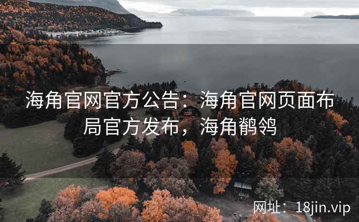 海角官网官方公告：海角官网页面布局官方发布，海角鹡鸰