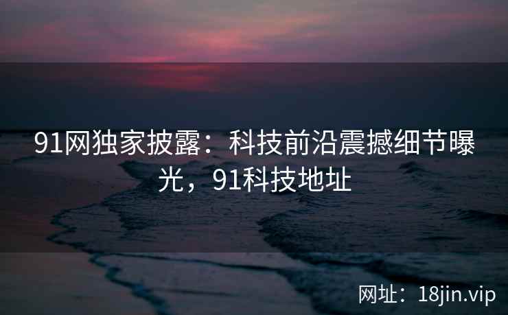 91网独家披露：科技前沿震撼细节曝光，91科技地址