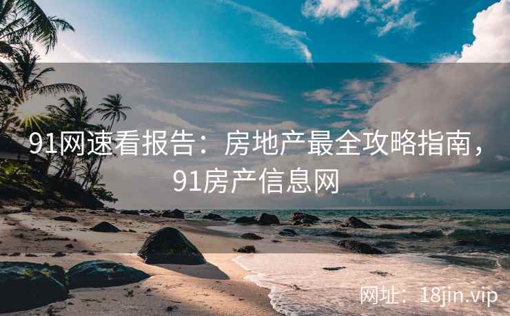 91网速看报告：房地产最全攻略指南，91房产信息网